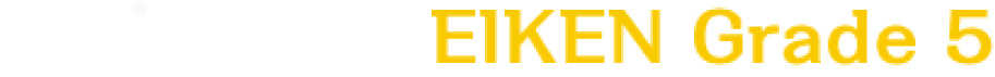 英検&reg;5級対策 EIKEN Grade5